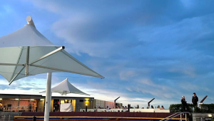 海滨广场无人机直播